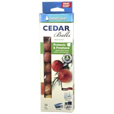 Household Essentials Household Essentials 17824 0.87 in. Cedar Moth Balls; 24 Count 632398